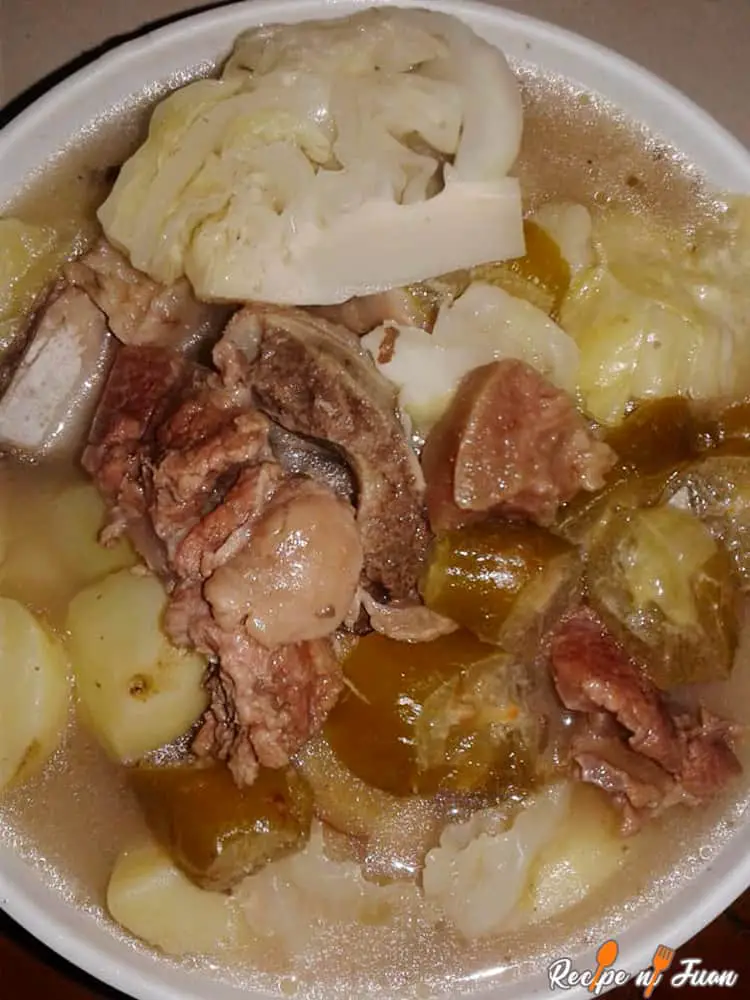Vegetable Sinigang with Tamarind and Kamias