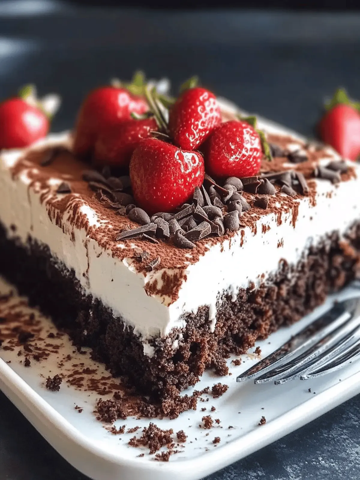 Oaxacan Chocolate Tres Leches Cake