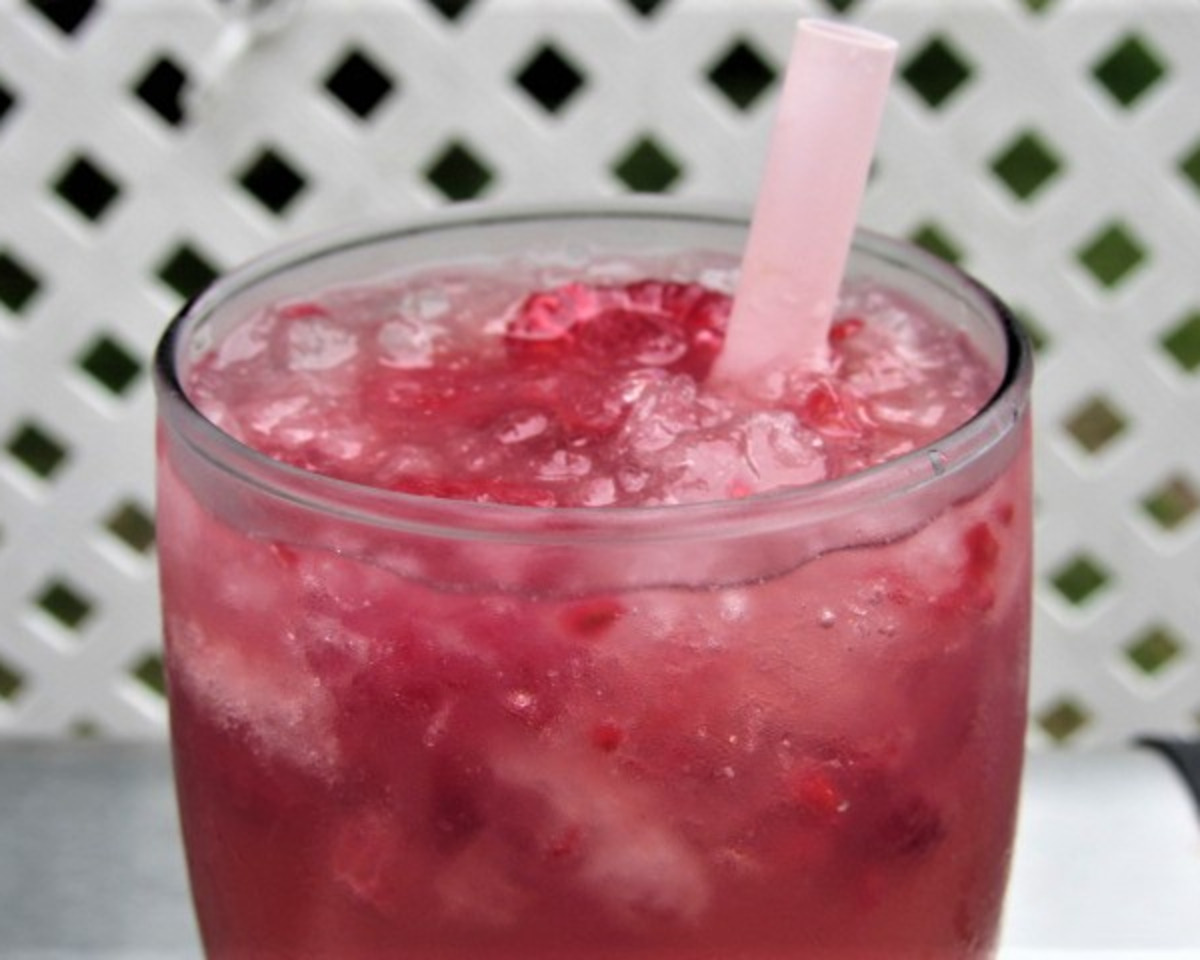 Berry Lemonade Infused Punch
