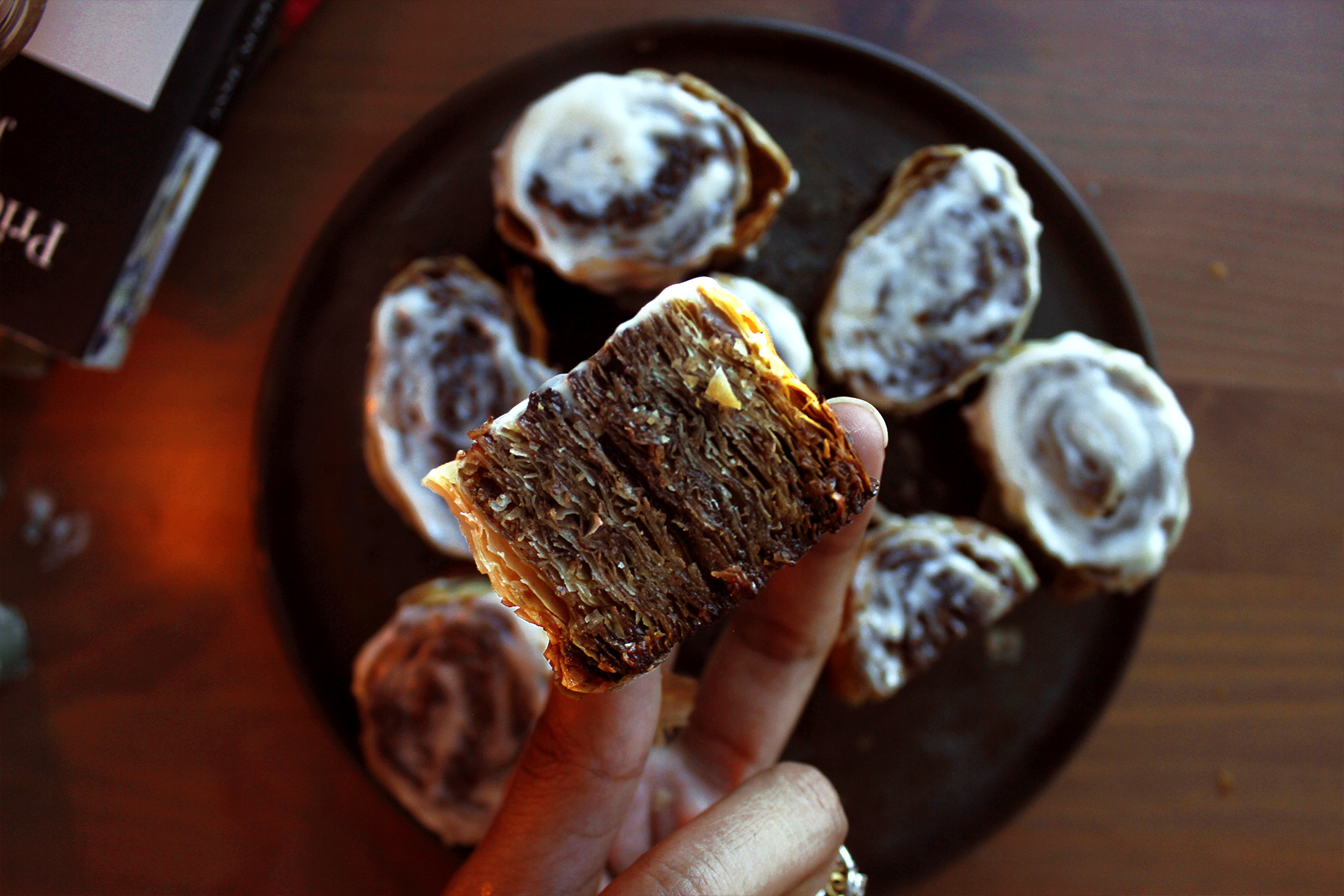 Honey-Sweetened Filo Pastry with Walnuts and Cinnamon
