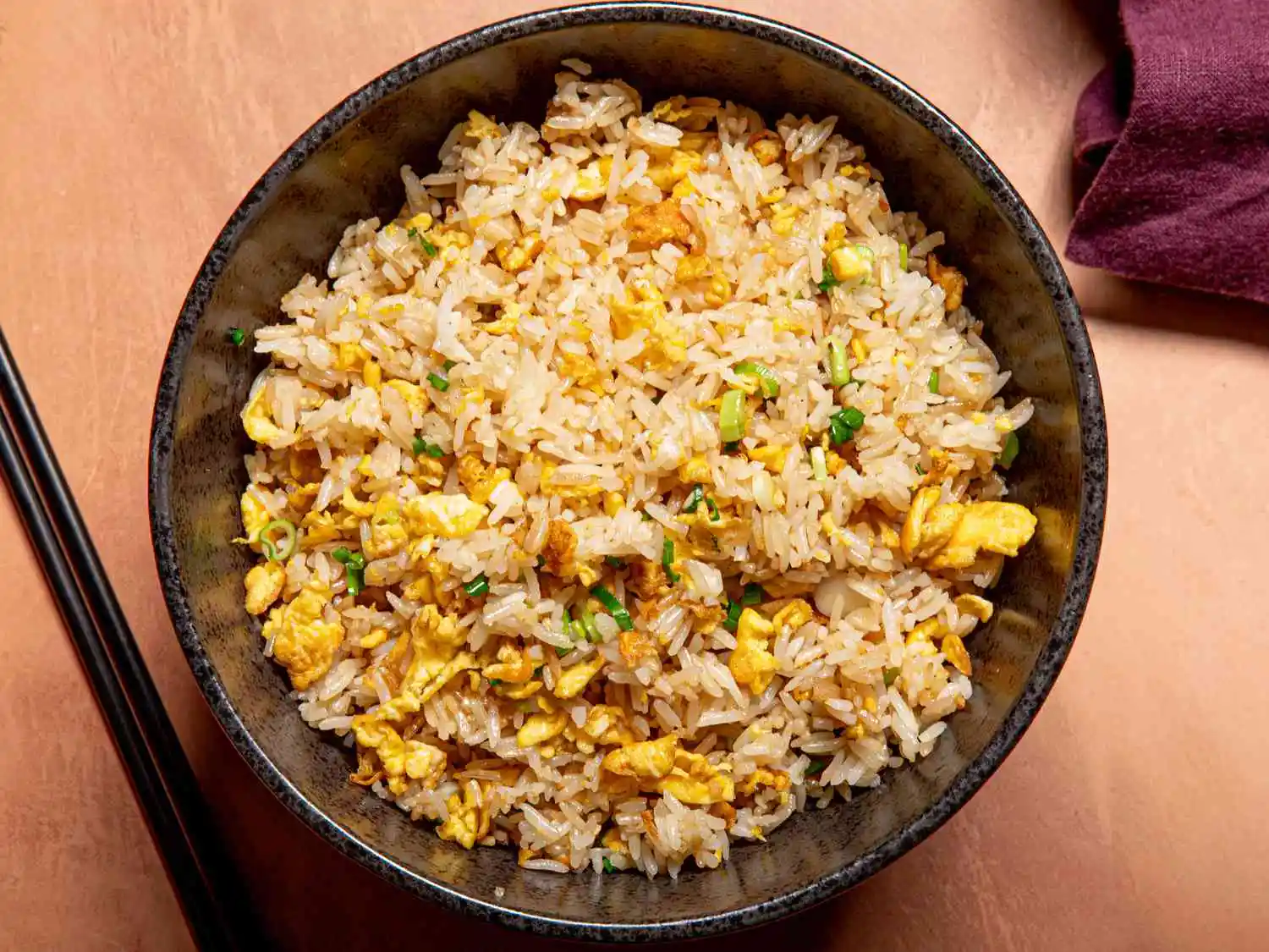 Everyday Fried Rice with Eggs and Vegetables