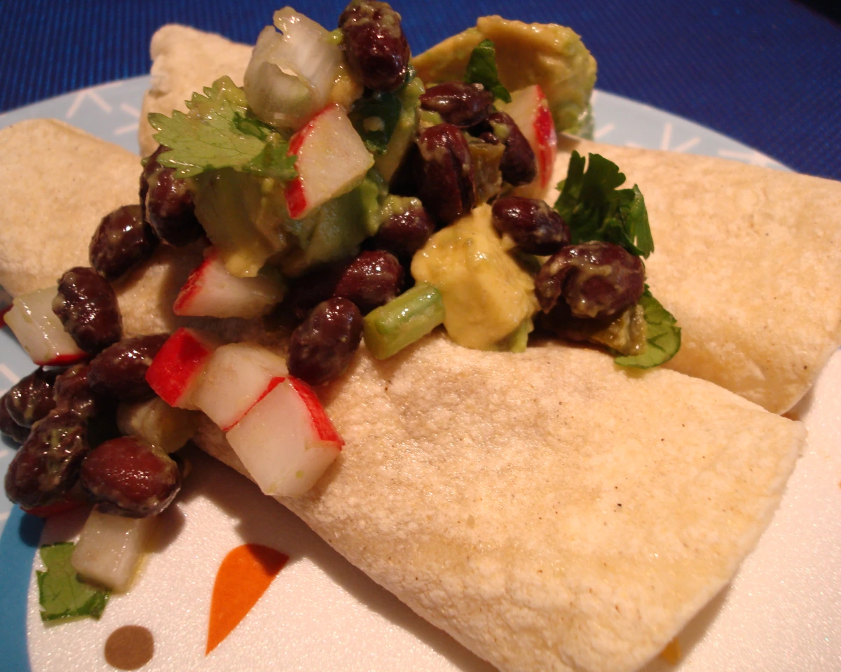 Avocado-Black Bean Corn Dip