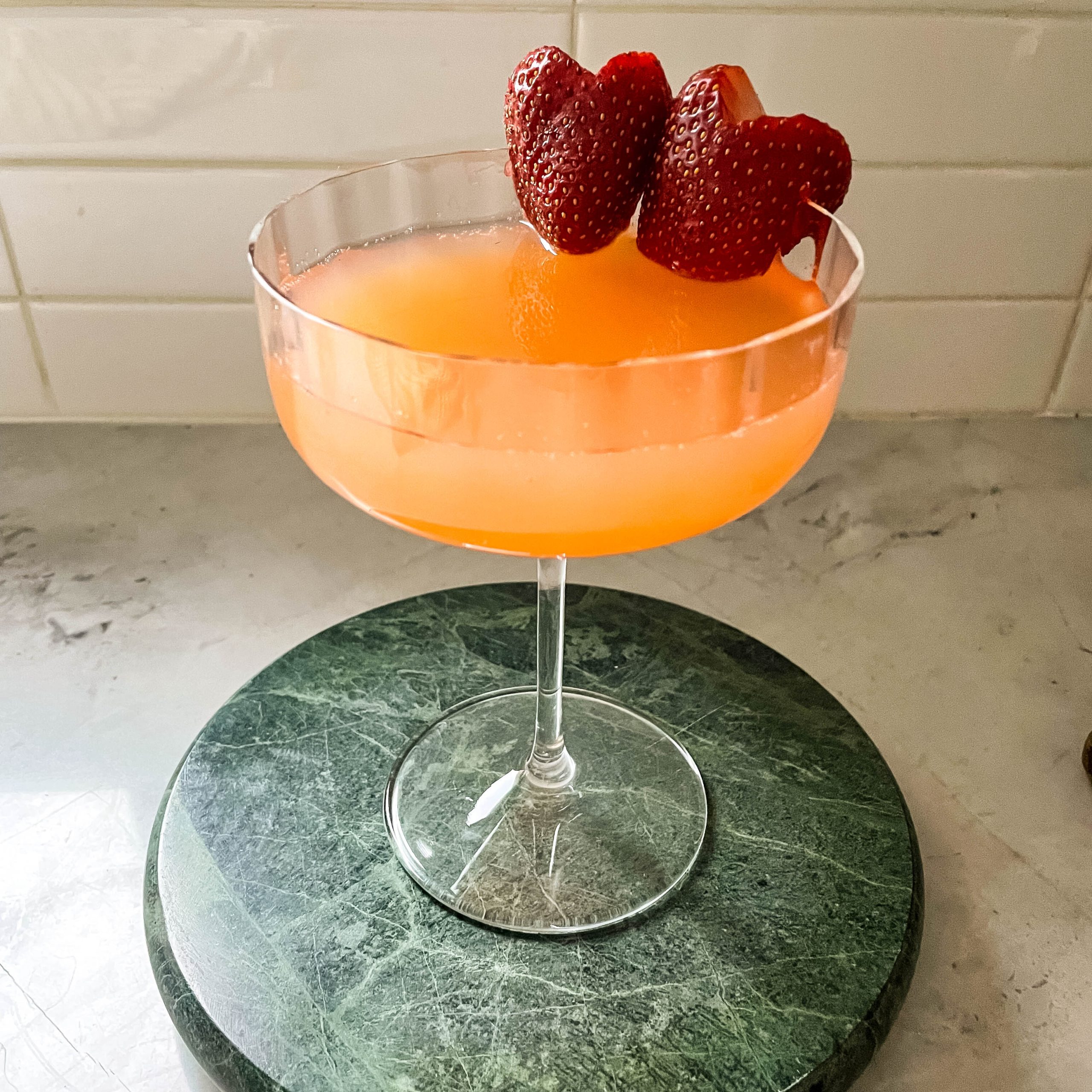Elderflower and Grapefruit Gin Fizz