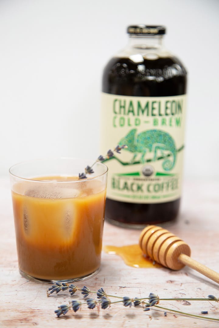 Lavender and Honey Cold Brew Latte