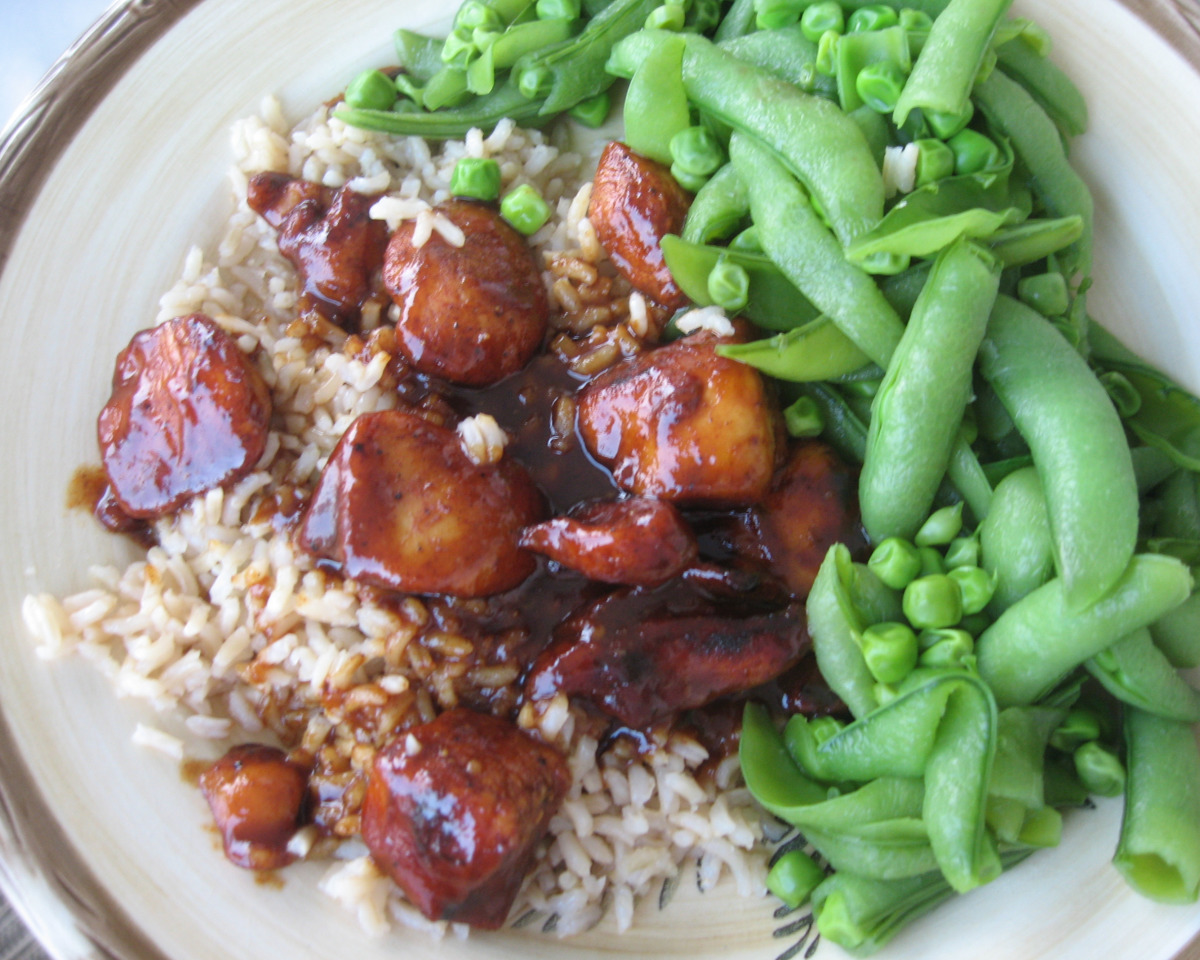 Maple-Glazed Chicken and Vegetable Skillet