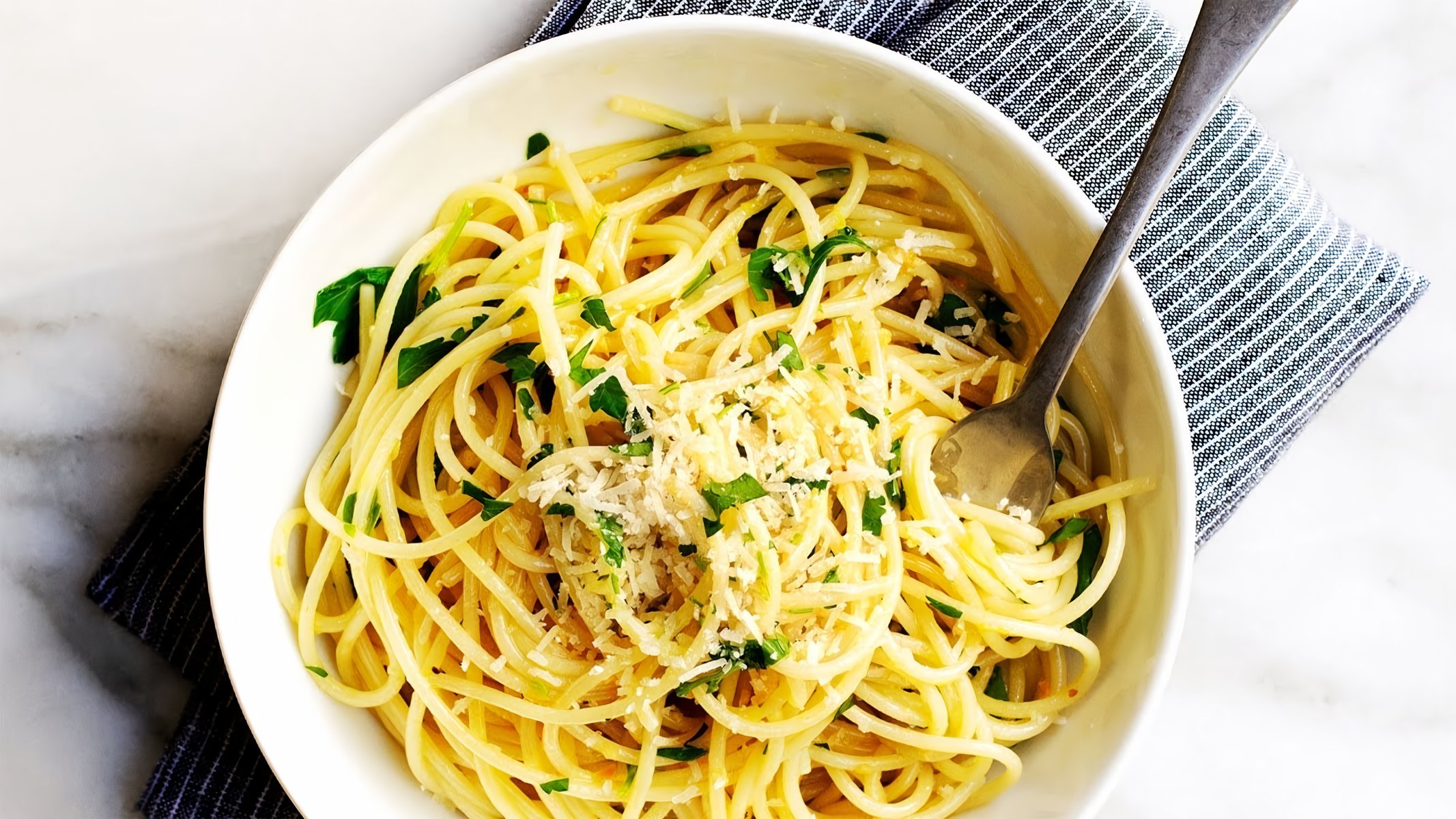 Retro Hotel Pasta with Herb Butter