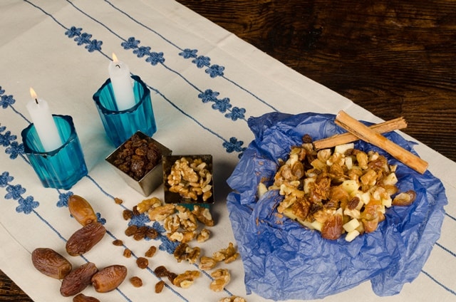 Pomegranate and Walnut Charoset