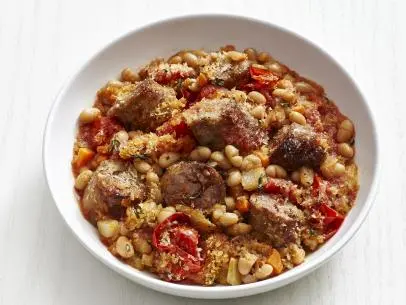 Pork Shoulder and Sausage Black Bean Stew