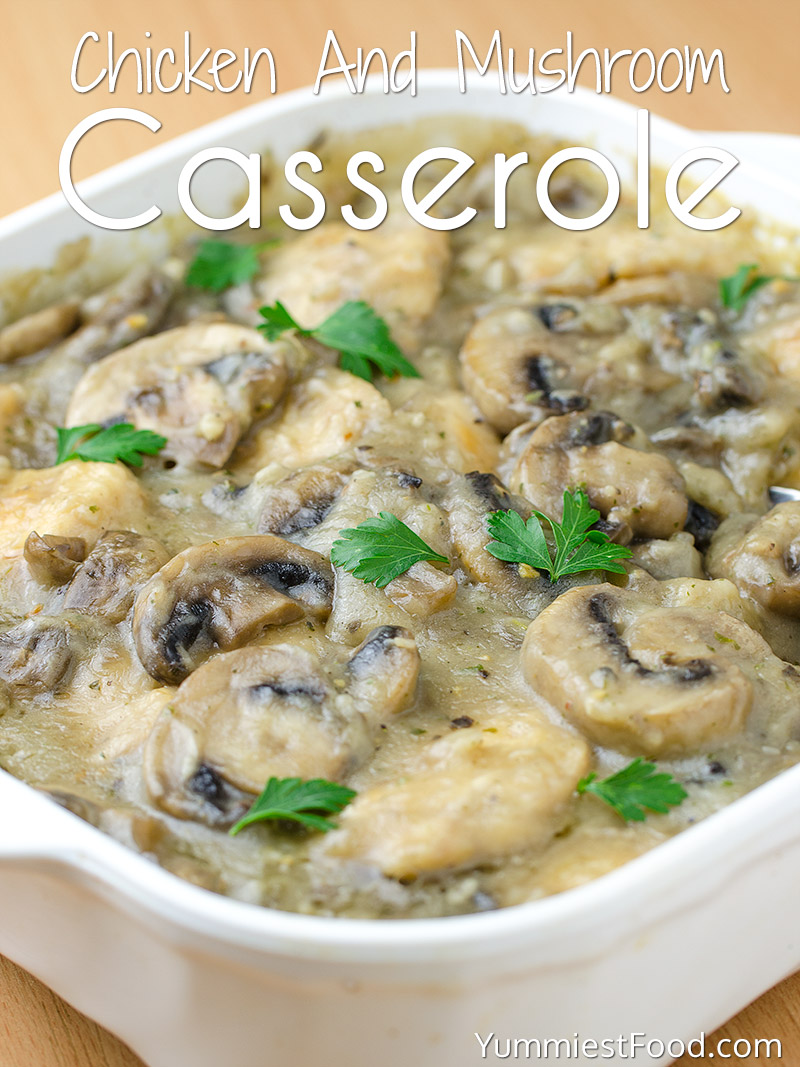 One-Pot Mushroom and Thyme Chicken Casserole