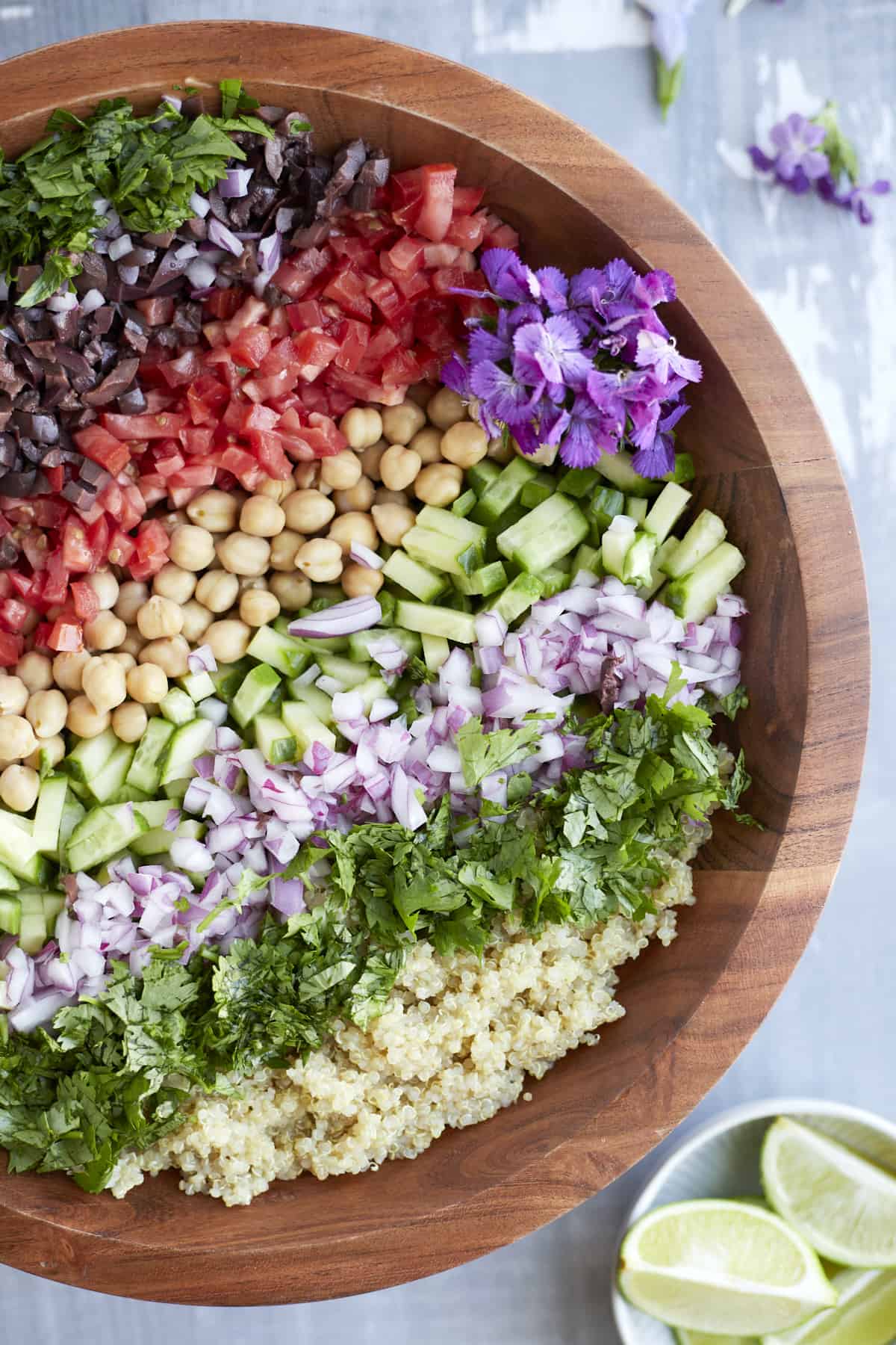 Multicultural Mosaic Quinoa Salad