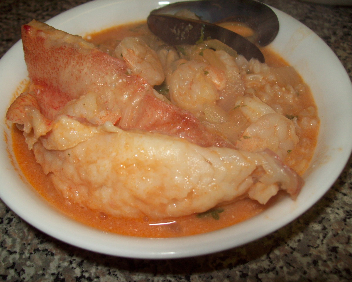 Coconut Seafood Stew with Plantains and Lime