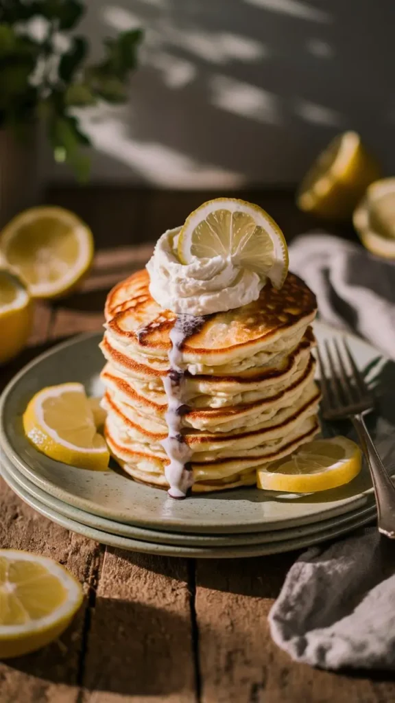 Herb-Infused Lemon Ricotta Pancakes