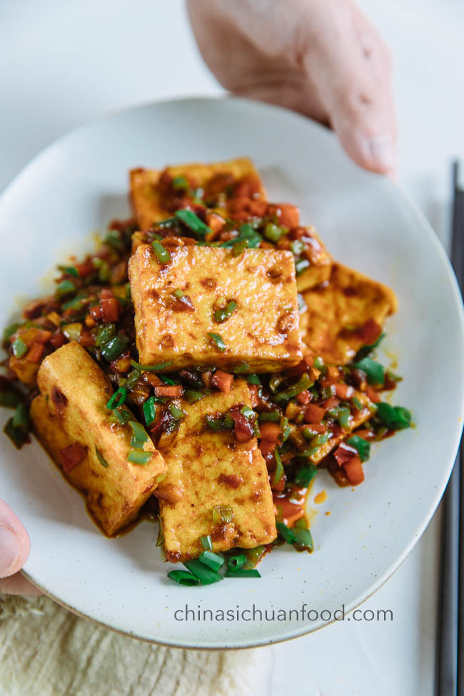Sichuan-Style Tofu and Vegetable Stir-Fry