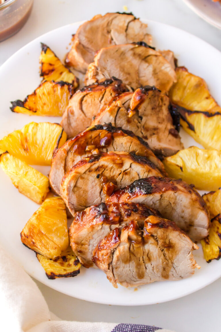Hoisin-Glazed Pork with Pineapple and Bell Peppers