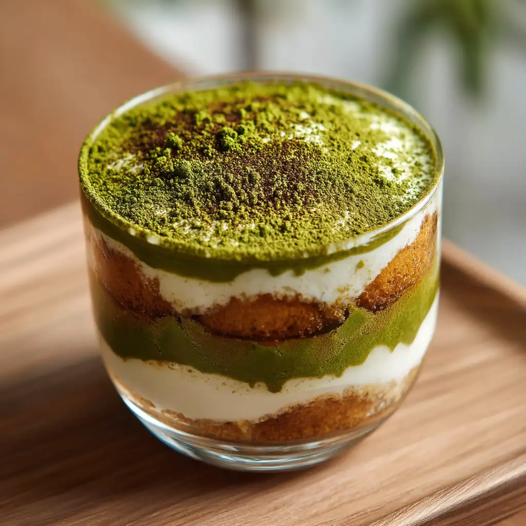 Matcha Green Tea Tiramisu Fusion