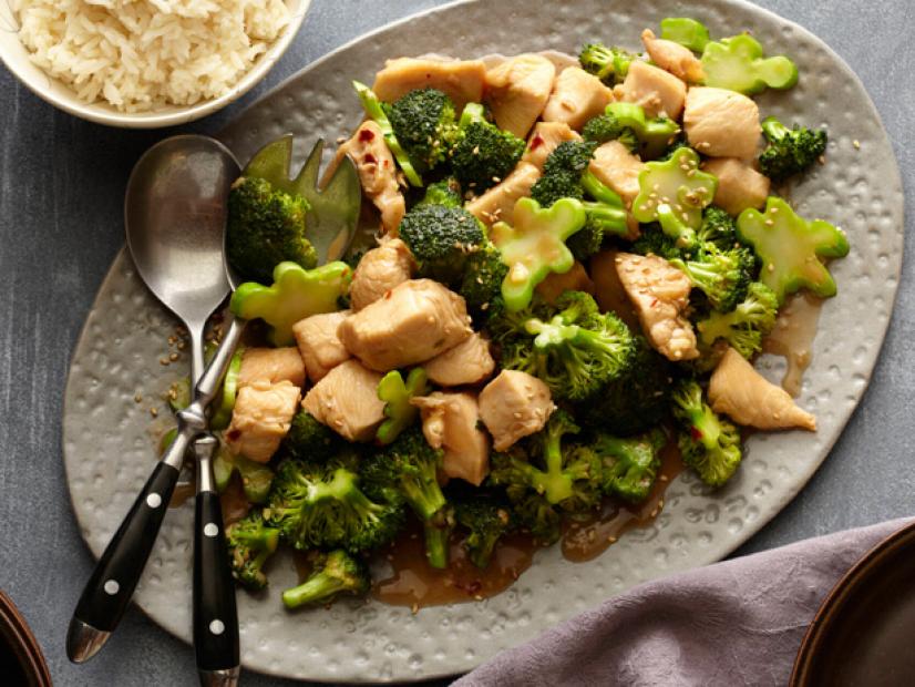 Black Garlic Chicken Stir Fry with Broccoli