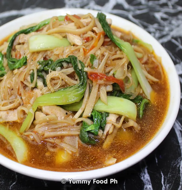 Chicken and Calamansi Sinigang with Bamboo Shoots