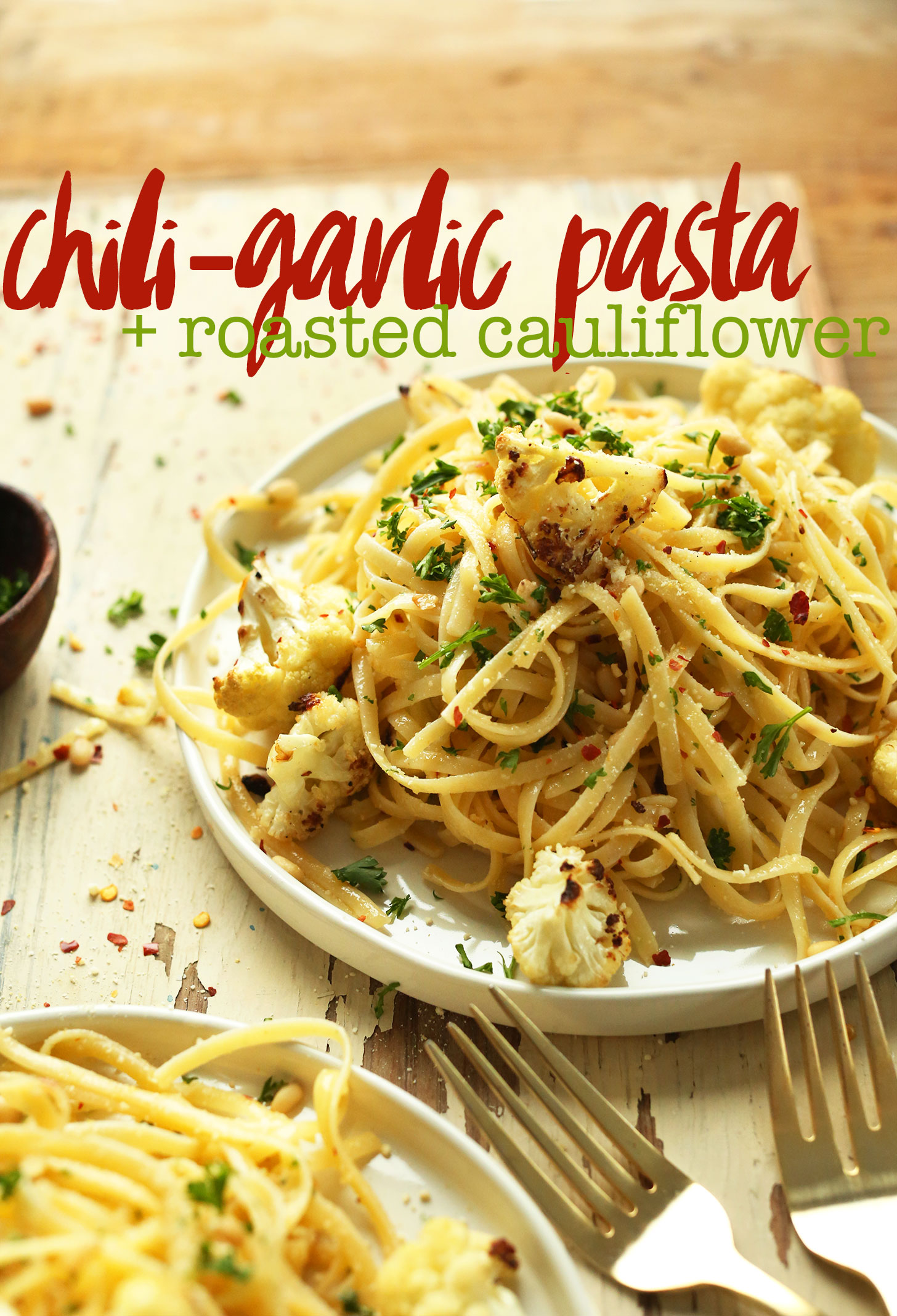 Garlic Chili Olive Oil Pasta