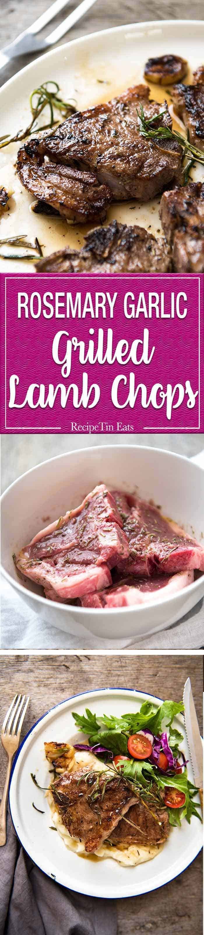 Rosemary-Garlic Lamb Chops