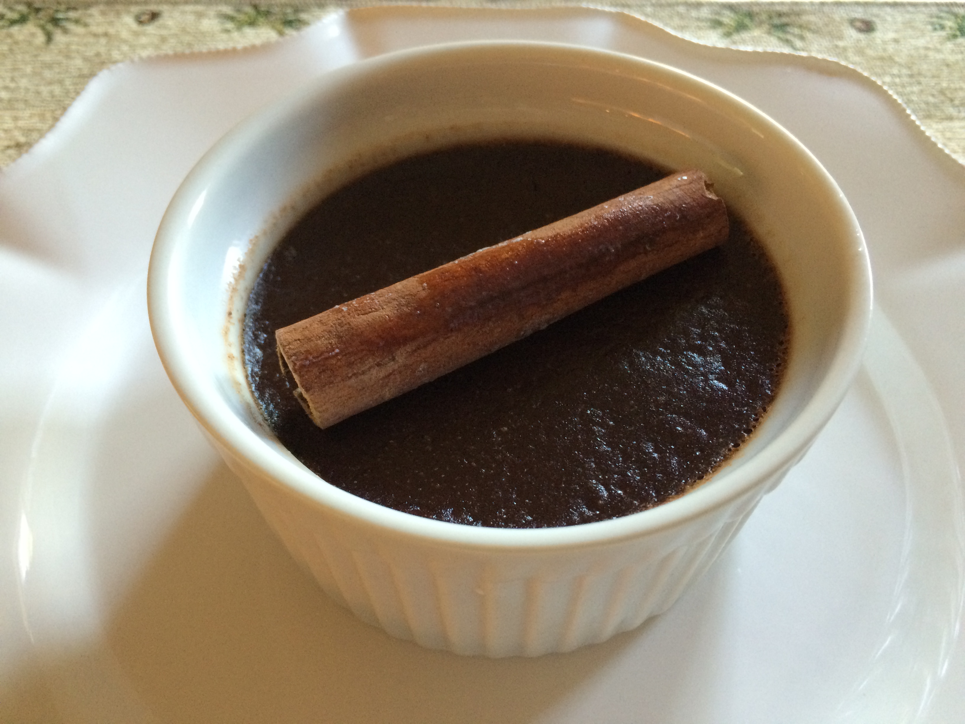 Cinnamon-Spiced Chocolate Pudding