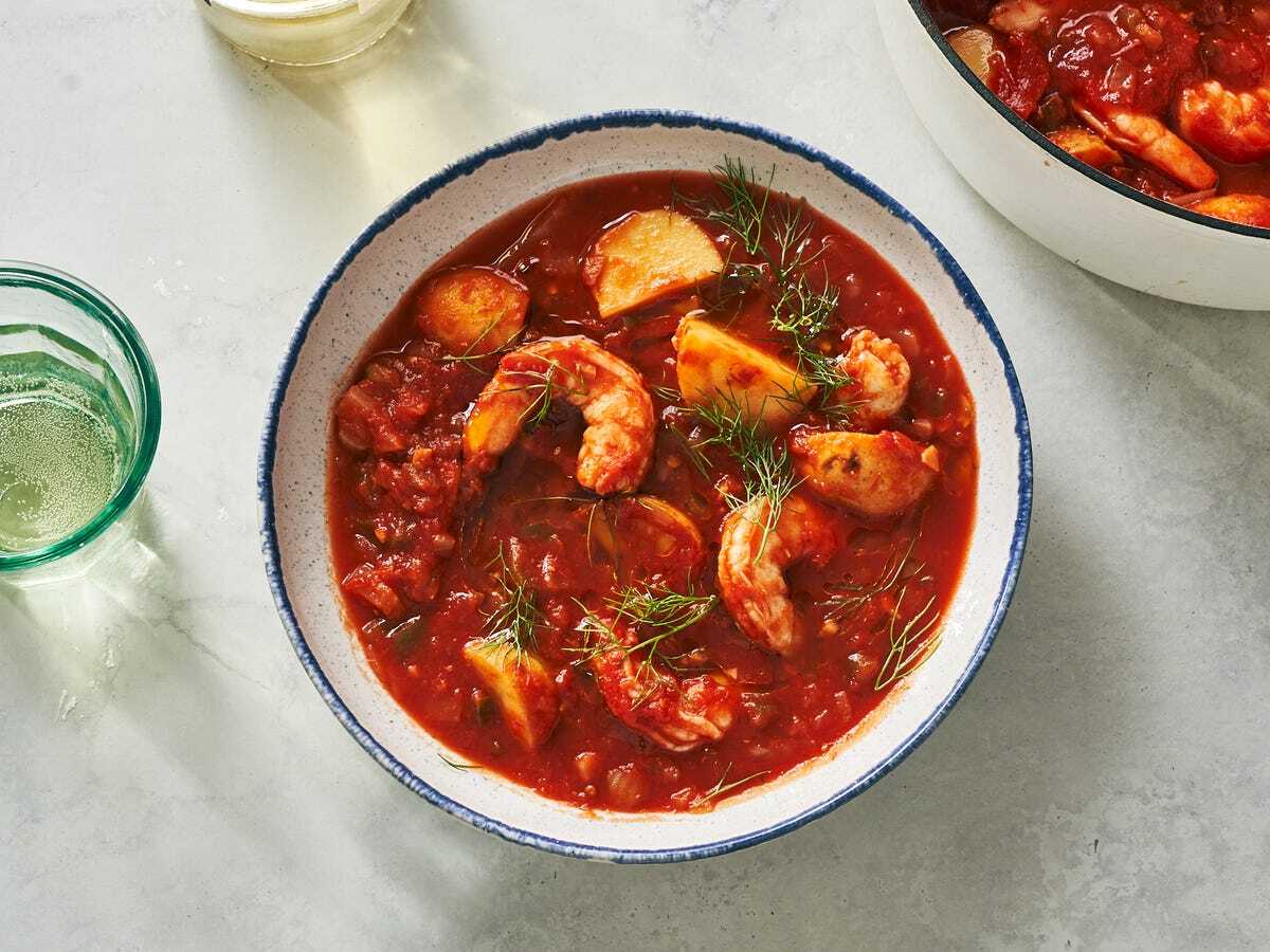 Florida Shrimp and Tomato Stew