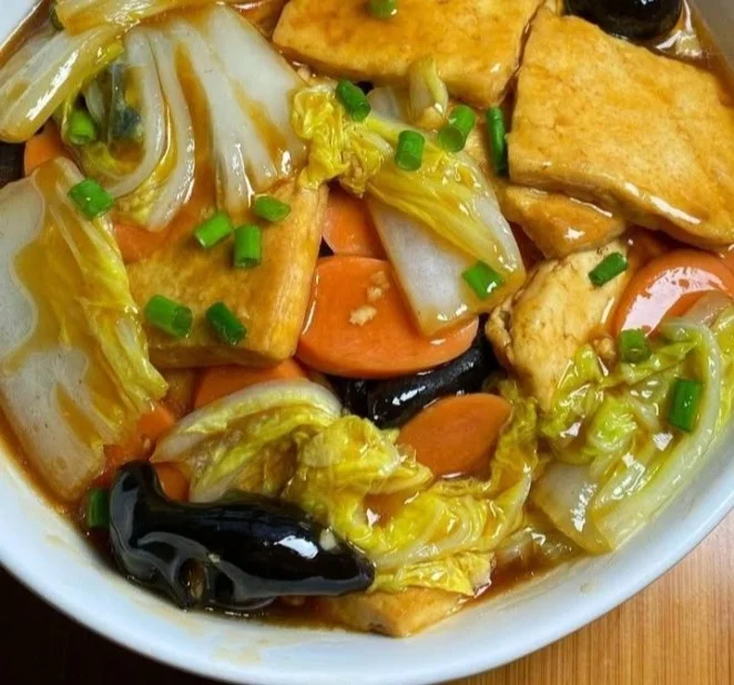 Compass Stir-Fried Tofu with Seasonal Vegetables