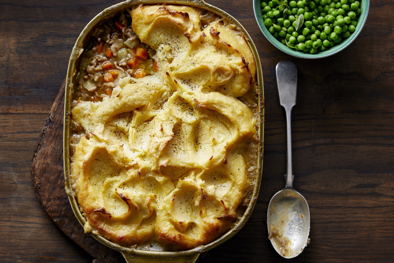 Baked Shepherd's Pie with Mashed Potato Topping