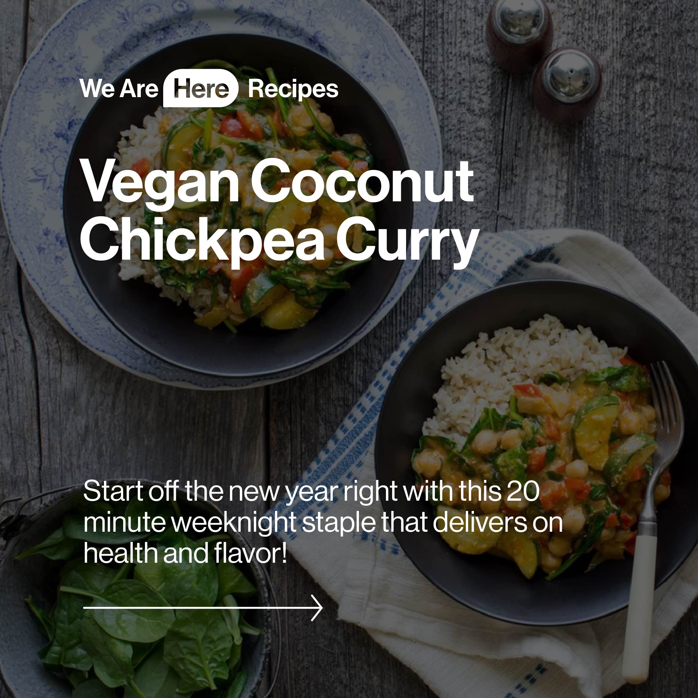 Vegan Chickpea and Vegetable Curry with Coconut Milk