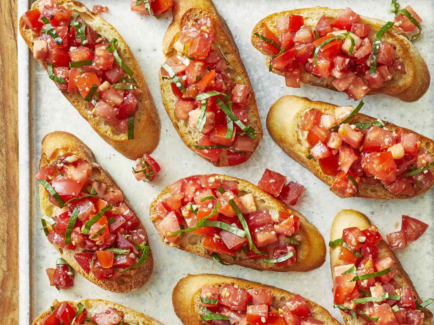 Tomato-Basil Bruschetta with Balsamic Reduction