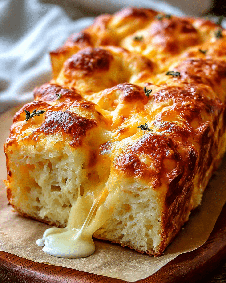 Cheesy Brazilian Cheese Bread with Parmesan