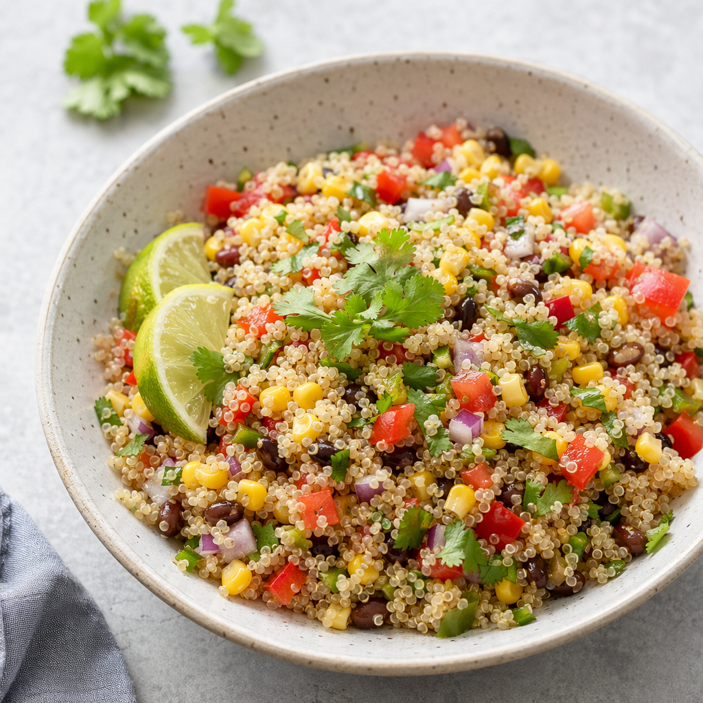 Zesty Lime Quinoa Salad