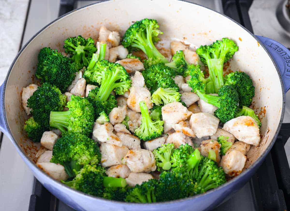 Stir-Fried Chicken and Broccoli with Sesame and Ginger