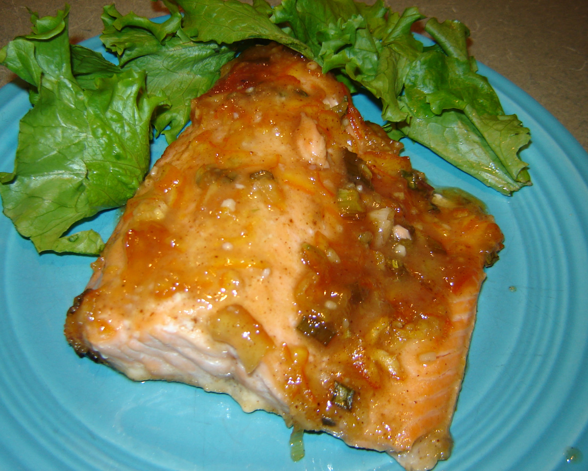 Orlando Citrus-Glazed Salmon
