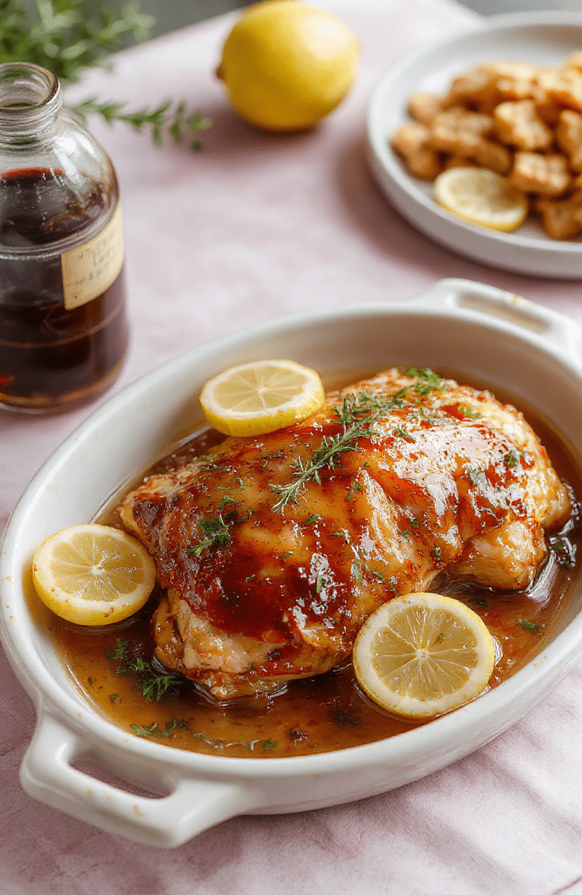 Honey-Lemon Glazed Chicken