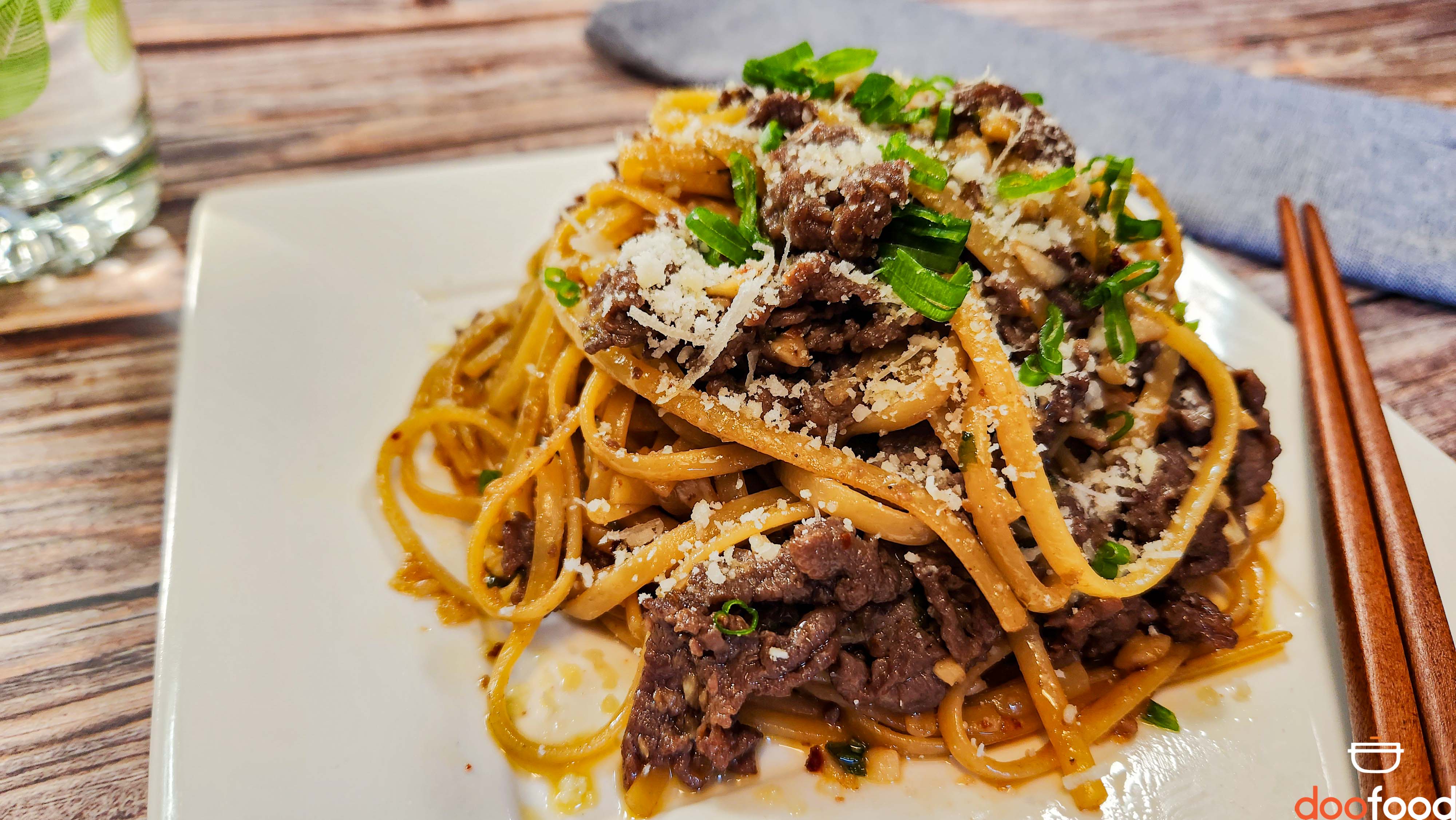 Korean-Italian Bulgogi Pasta