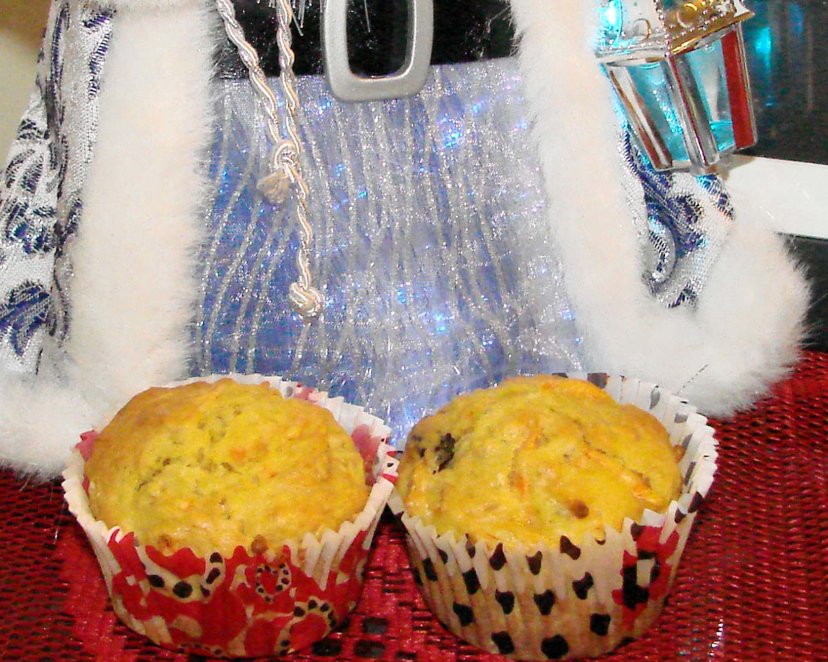 Honey-Orange Carrot Cake Muffins