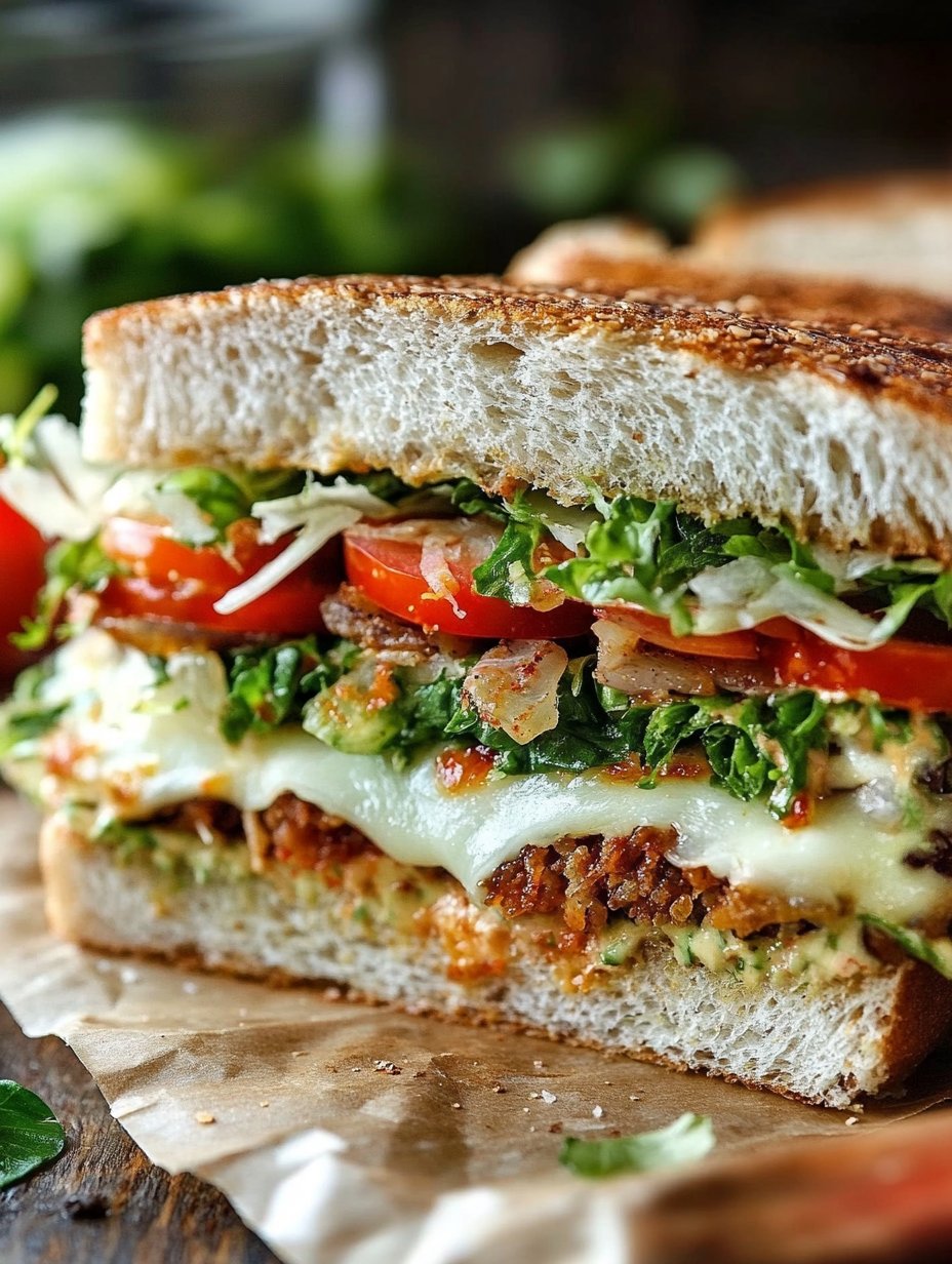 Crunchy Veggie Knight Sandwiches