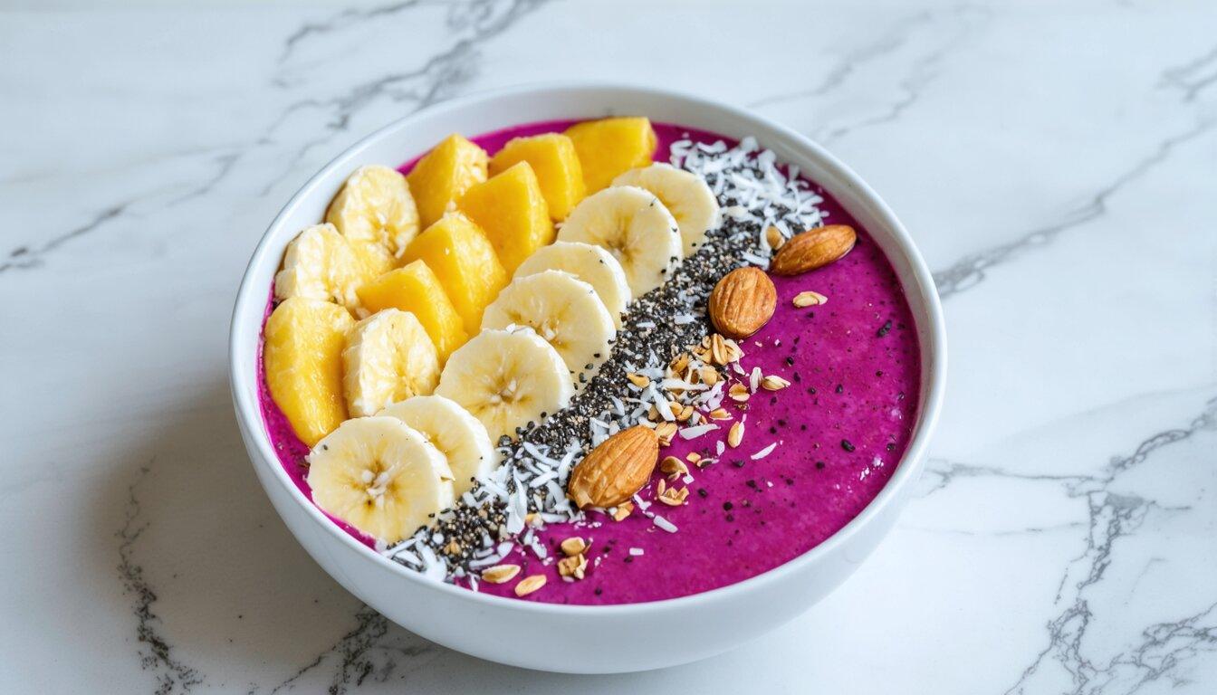 Mythical Creature Fruit Smoothie Bowls