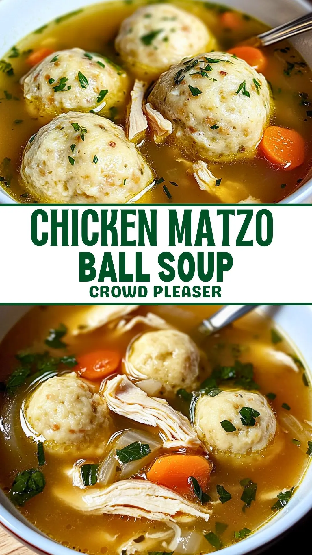 Slow-Simmered Chicken and Matzo Ball Soup