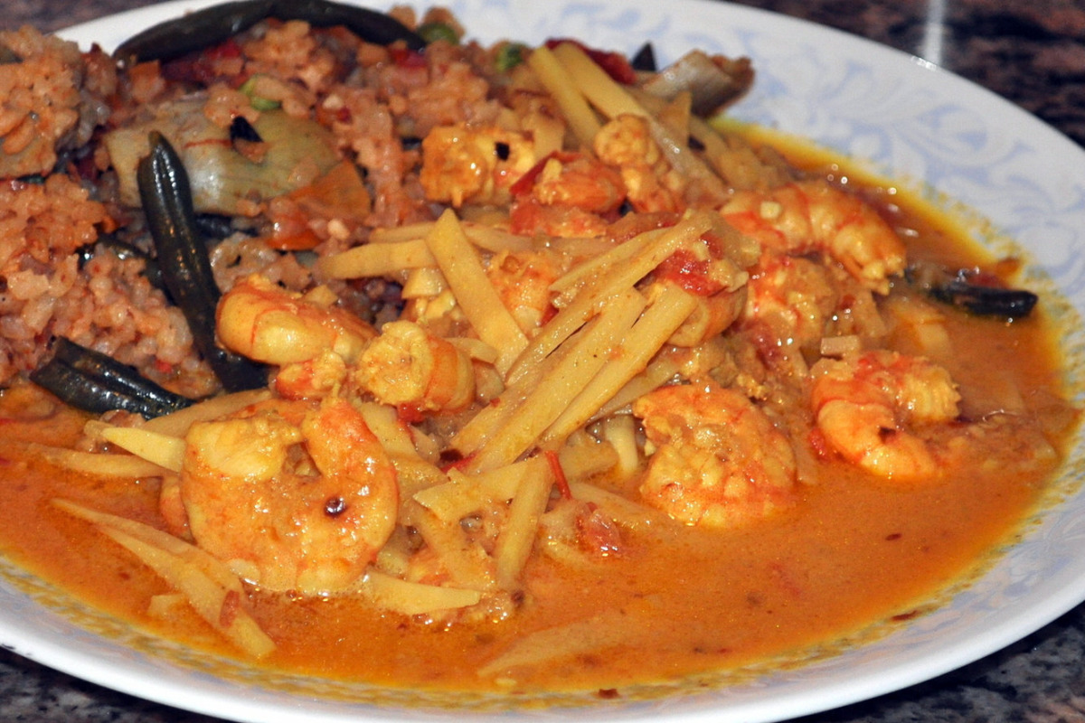 Bamboo Shoot and Shrimp Stir Fry