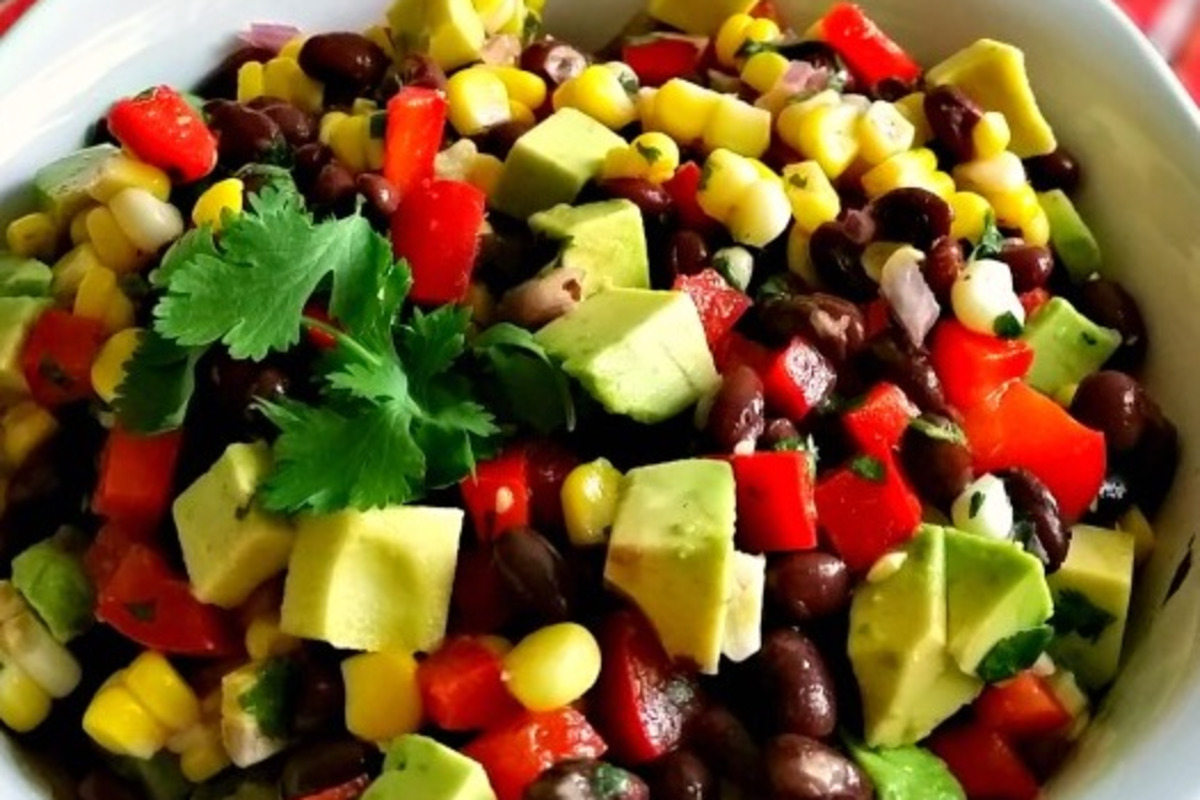 Zesty Lime-Cilantro Black Bean Salad