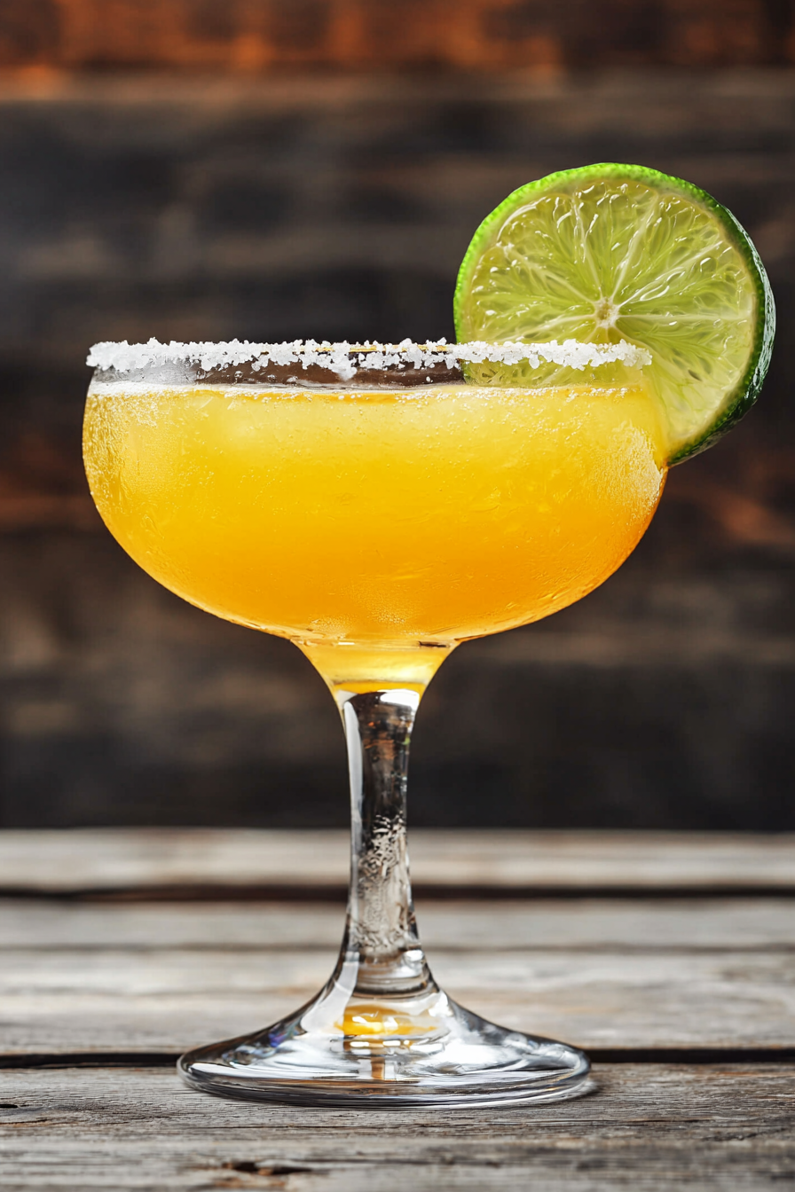 Sotol and Lime Cocktail