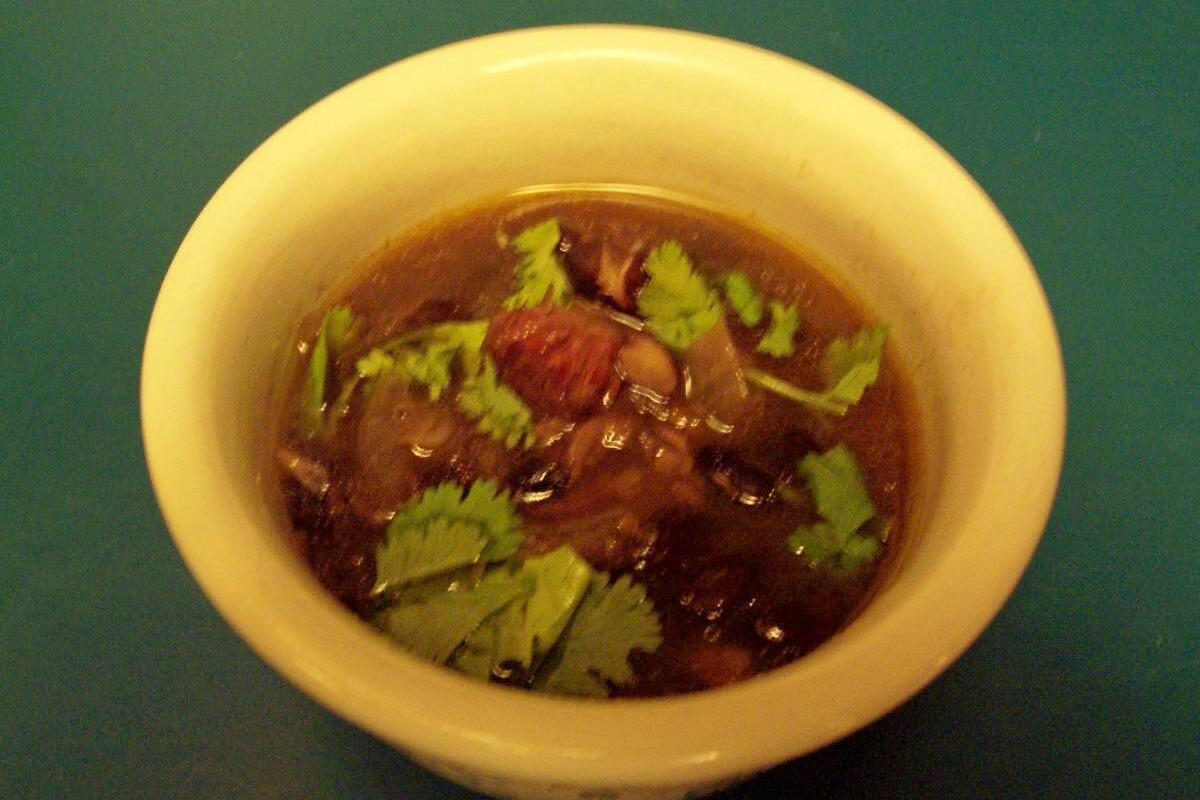 Brazilian-Style Black Bean and Pork Stew