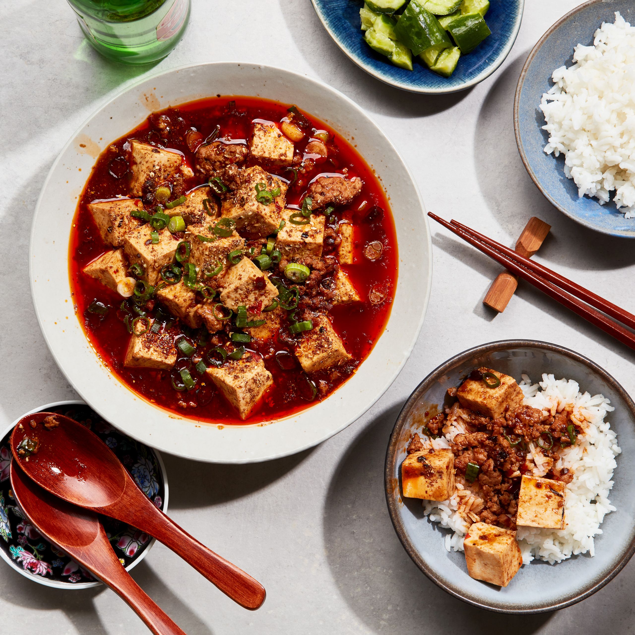 Sichuan-Style Spicy Mapo Tofu Stir Fry