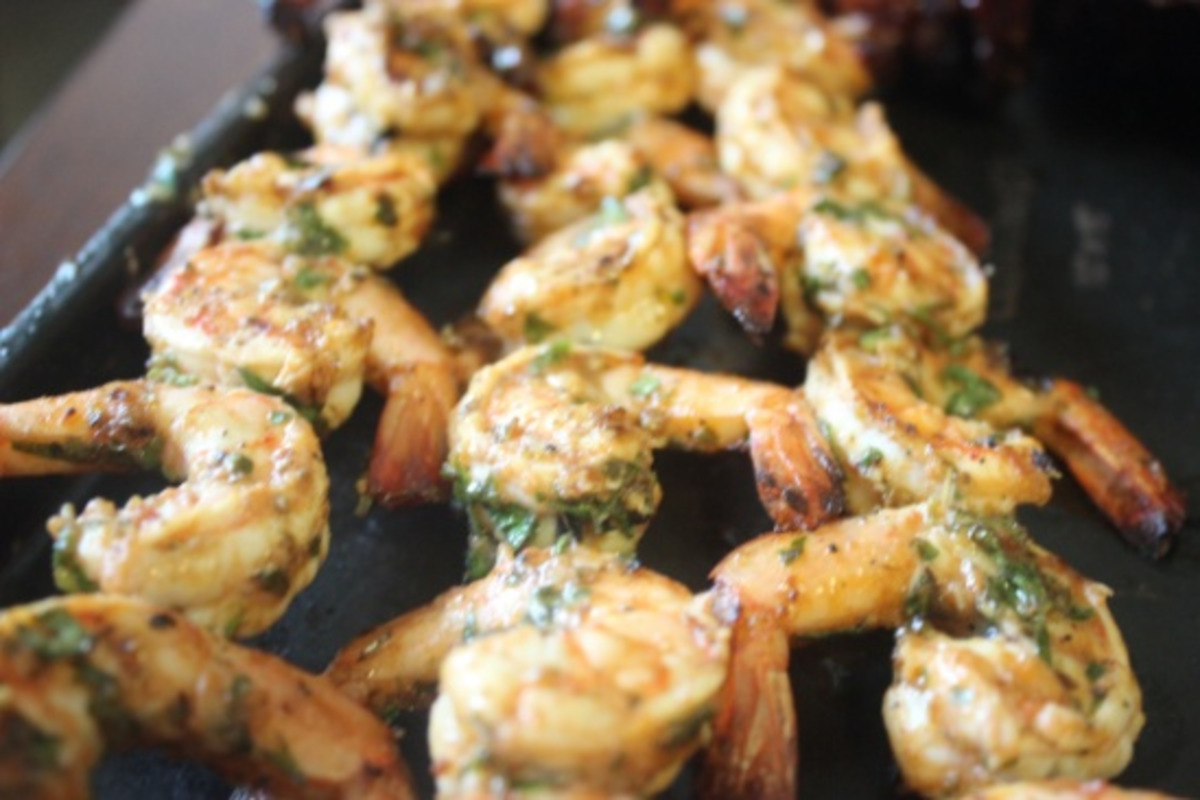 Citrus-Marinated Grilled Shrimp Skewers