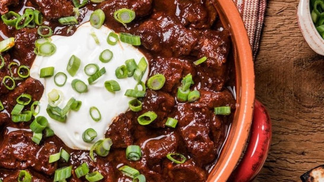 Slow-Cooked Beef Chili with Chipotle and Cocoa