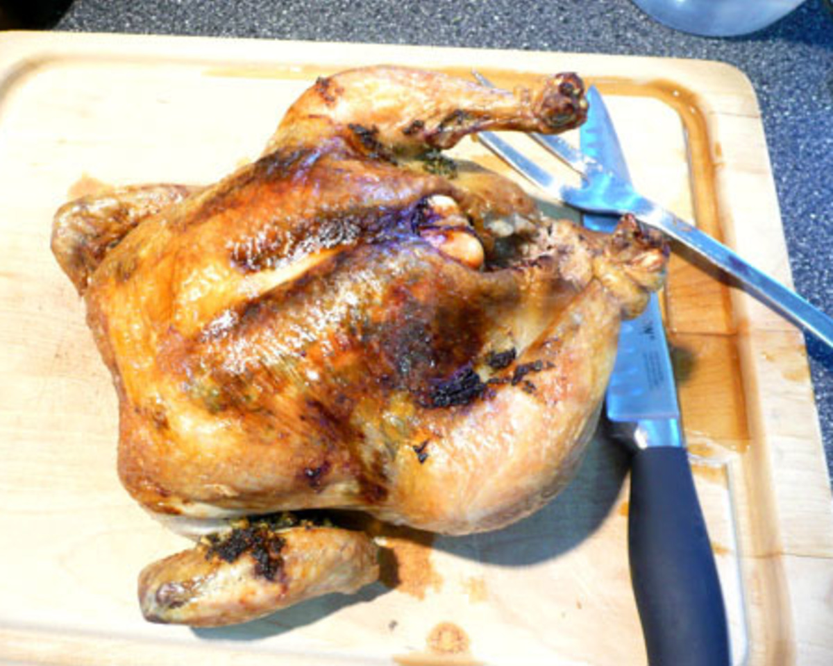 Pan-Seared Chicken with Roasted Garlic and Sage