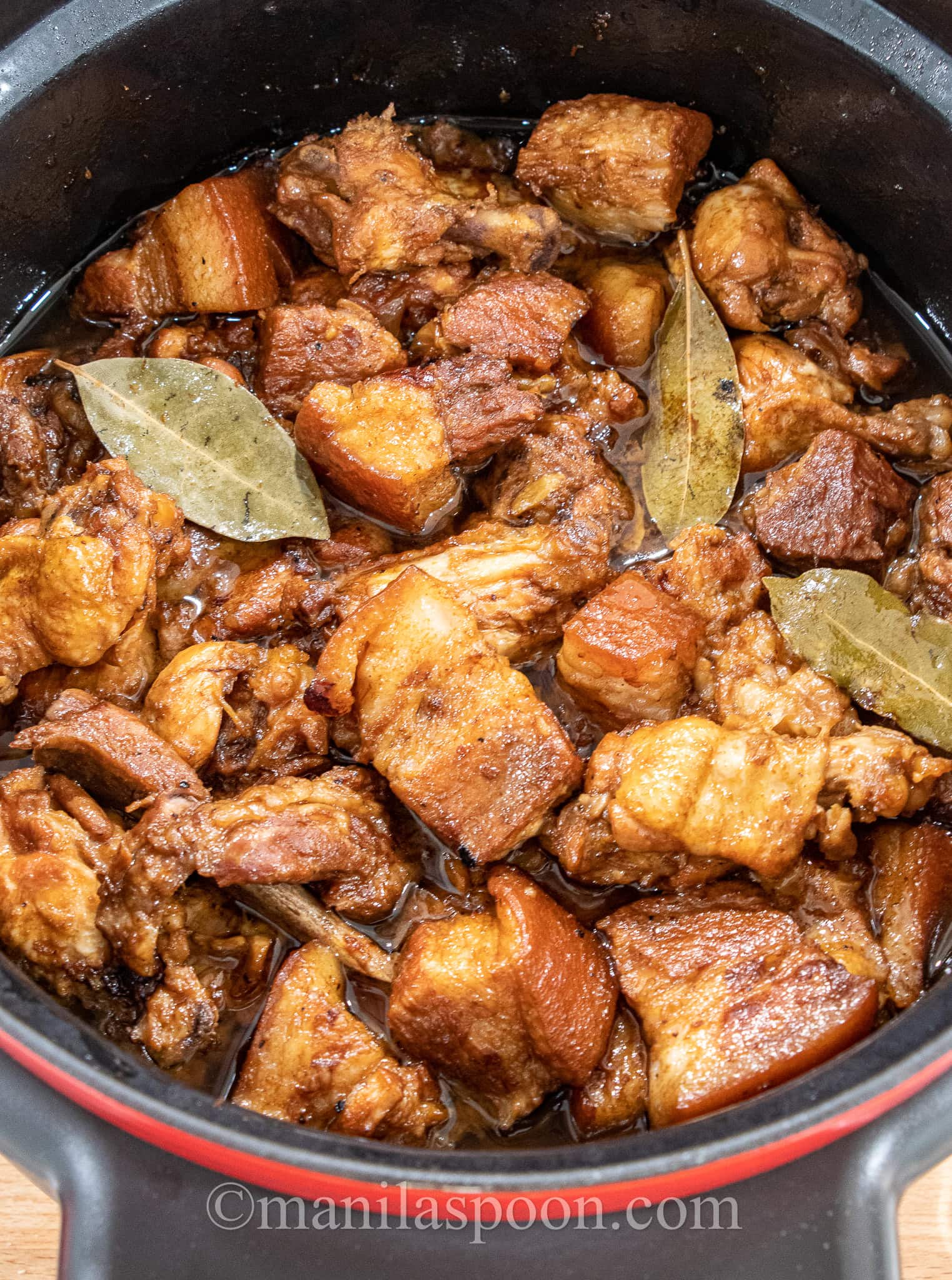Slow-Simmered Pork Adobo with Soy and Vinegar