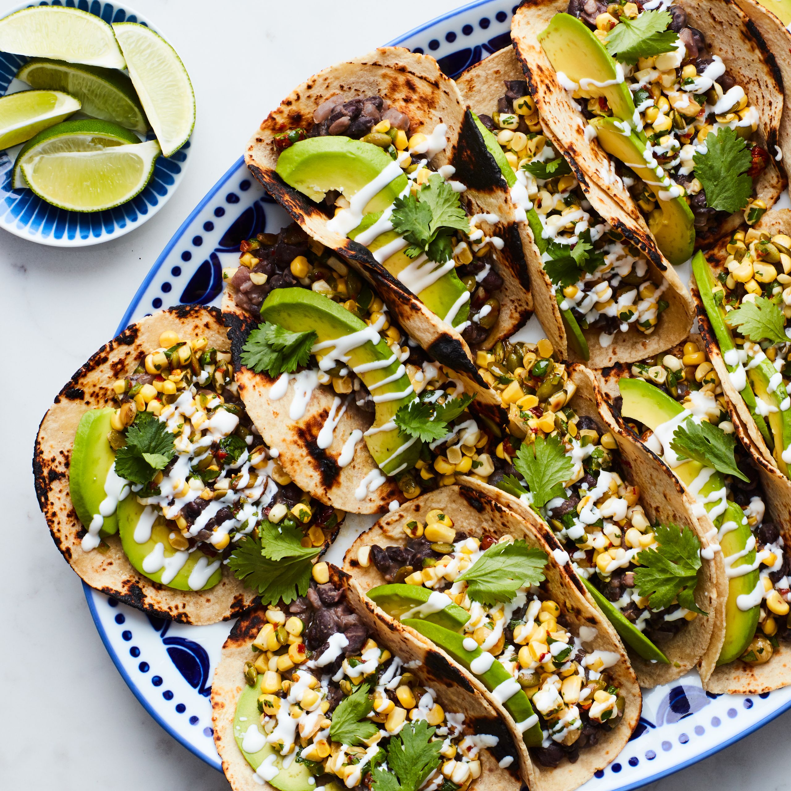 Hidden Network Black Bean and Corn Tacos