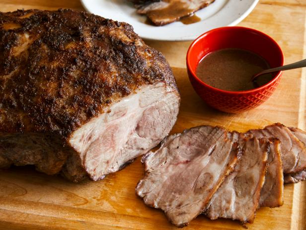 Slow-Roasted Pork Shoulder with Garlic and Olive Oil